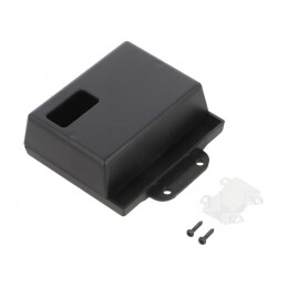 Carcasă Universală cu Lame de Fixare 53mm x 73mm x 28mm | Electronic-mag.ro | Componente Electronice