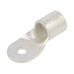 Vârf Inelar Crimpat M6 70mm2 Cupru Cositorit 6,5mm | Electronic-mag.ro | Componente Electronice