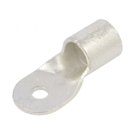 Vârf Inelar Crimpat M6 70mm2 Cupru Cositorit 6,5mm | Electronic-mag.ro | Componente Electronice