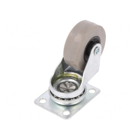 Roată de transport 40mm 30kg | Electronic-mag.ro | Componente Electronice