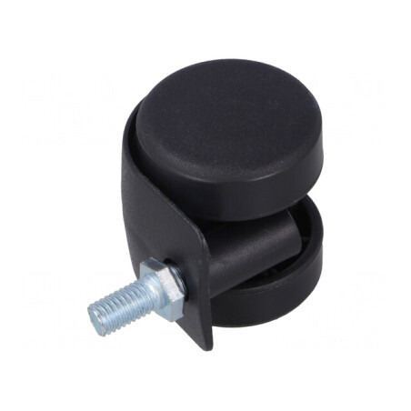 Roți mobilier Ø40mm H44mm torsională ax 40kg | Electronic-mag.ro | Componente Electronice