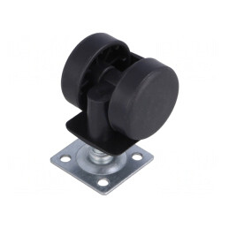 Roți pentru Mobilă 40mm 40kg Poliamidă | Electronic-mag.ro | Componente Electronice