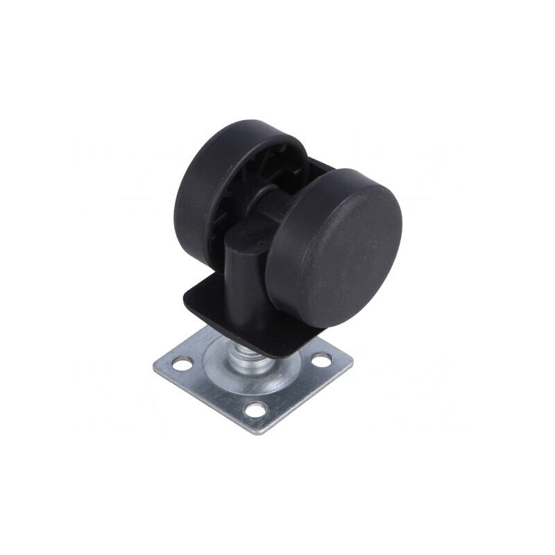 Roți pentru Mobilă 40mm 40kg Poliamidă | Electronic-mag.ro | Componente Electronice