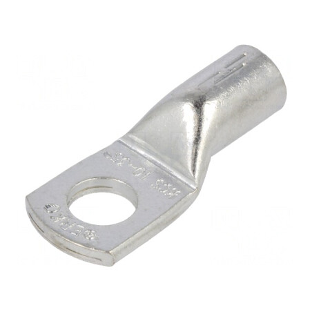 Vârf Inelar Tubular M10 35mm2 Crimpat Cositorit | Electronic-mag.ro | Componente Electronice