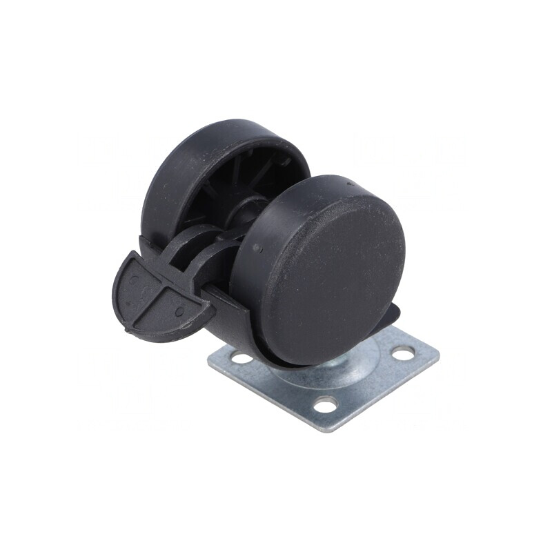 Roți mobilă 40mm cu blocare 40kg | Electronic-mag.ro | Componente Electronice