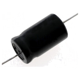 Condensator electrolitic bipolar THT 3,3uF 100V 10x30mm | Electronic-mag.ro | Componente Electronice