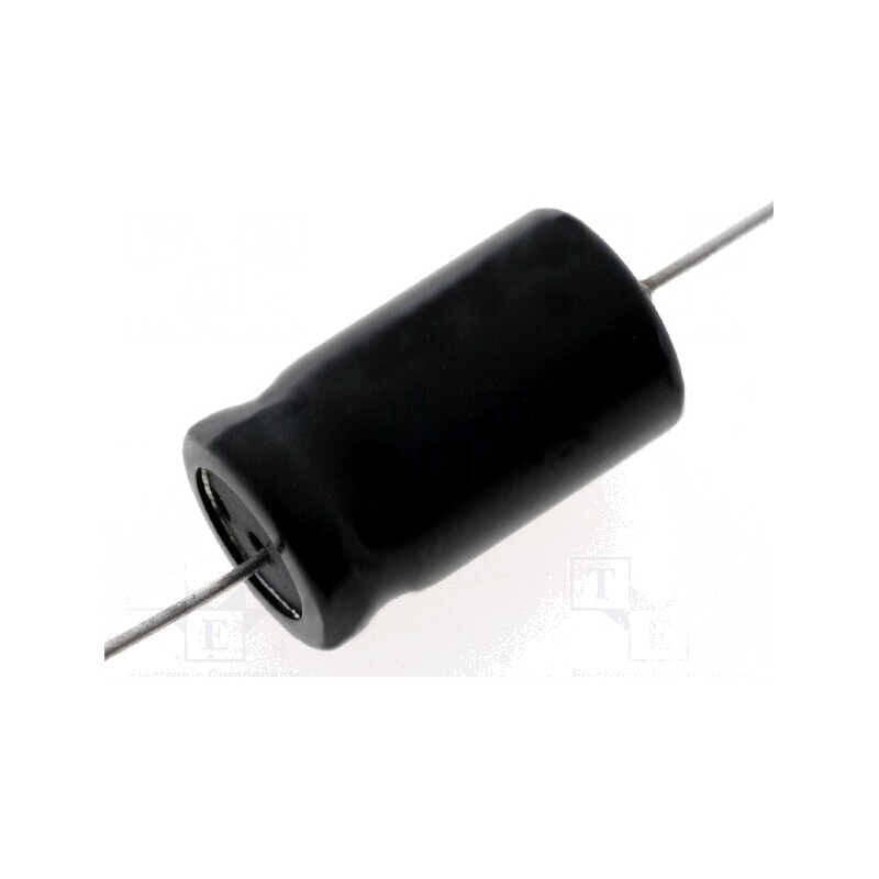 Condensator electrolitic bipolar THT 3,3uF 100V 10x30mm | Electronic-mag.ro | Componente Electronice