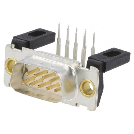Conector D-Sub 9-Pin PCB 90° THT 5A | Electronic-mag.ro | Componente Electronice