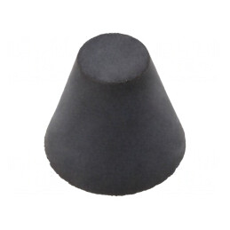 Picioruș vibro-absorbant 20mm Duritate 70 Shore | Electronic-mag.ro | Componente Electronice