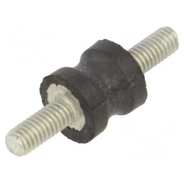 Atenuator de Vibrații M4 10mm Guma | Electronic-mag.ro | Componente Electronice