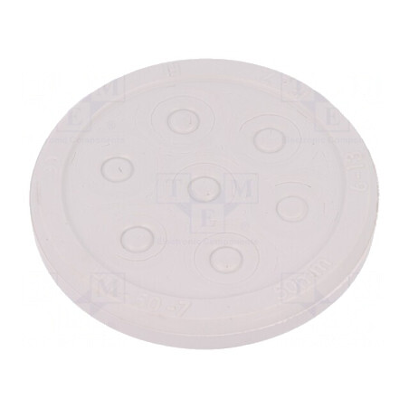 Garnitură Gri Deschis cu Orificii 50mm | Electronic-mag.ro | Componente Electronice