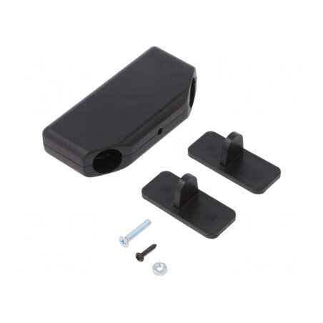 Carcasă alarmă ABS neagră 35x72x15mm | Electronic-mag.ro | Componente Electronice