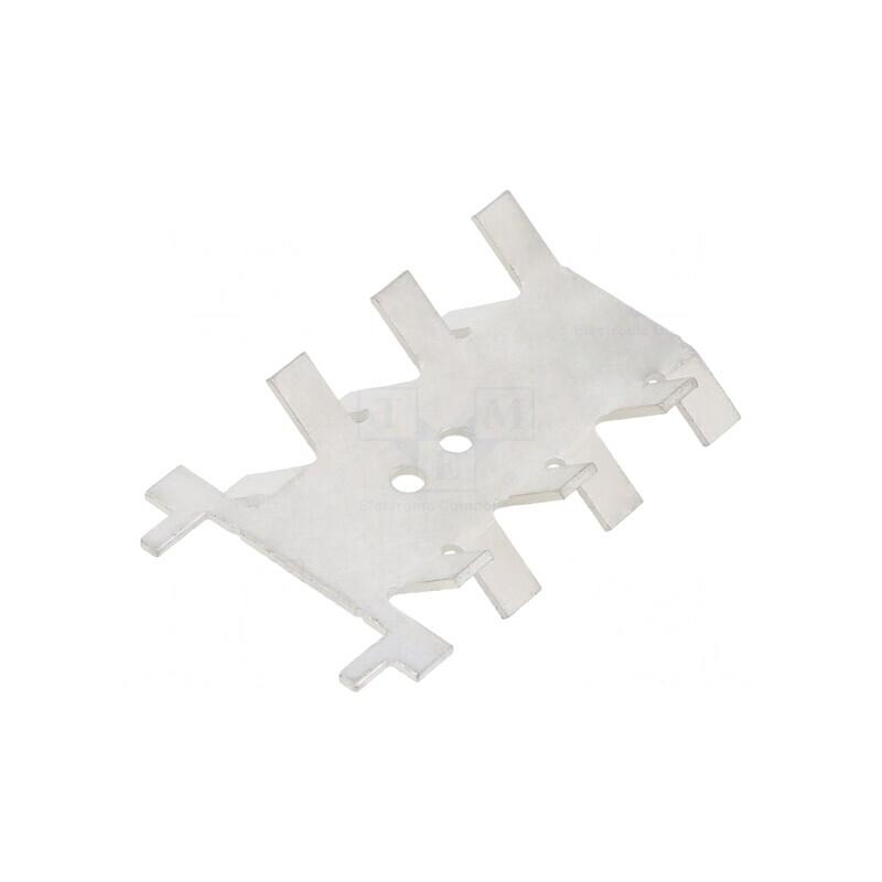Radiator extrudat natural 55.6mm x 35.1mm x 12.6mm 14K/W | Electronic-mag.ro | Componente Electronice