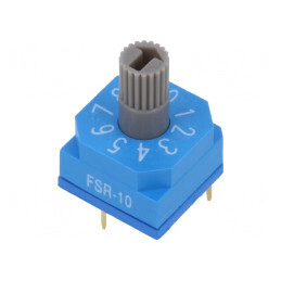 Întrerupător Codificare DEC/BCD Poz 10 THT 80mΩ | Electronic-mag.ro | Componente Electronice