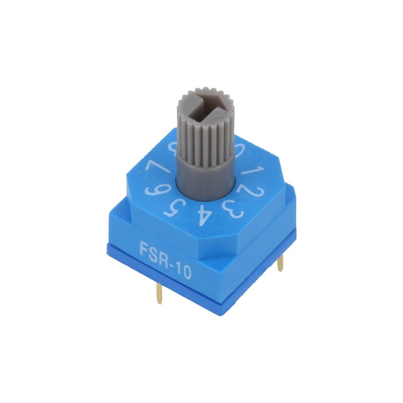 Întrerupător Codificare DEC/BCD Poz 10 THT 80mΩ | Electronic-mag.ro | Componente Electronice