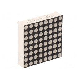 Afişaj LED Matrice 8x8 Ambră 32x32x8mm | Electronic-mag.ro | Componente Electronice