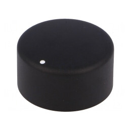 Buton rotativ aluminiu Øax 6mm | Electronic-mag.ro | Componente Electronice