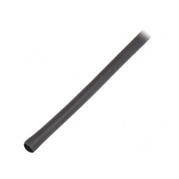 Manșon Termocontractabil 4,8mm Negru Rola | Electronic-mag.ro | Componente Electronice