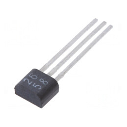 Tranzistor PNP Bipolar 100V 2A 1W TO92