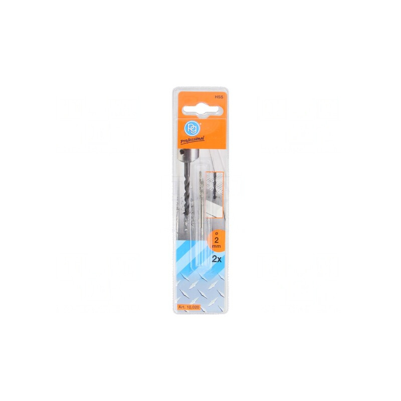 Burghiu Metal 2mm HSS 2buc Blister | Electronic-mag.ro | Componente Electronice