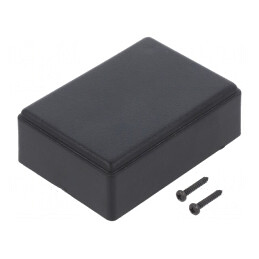 Carcasă Universală ABS Neagră 48.5x68x25mm | Electronic-mag.ro | Componente Electronice