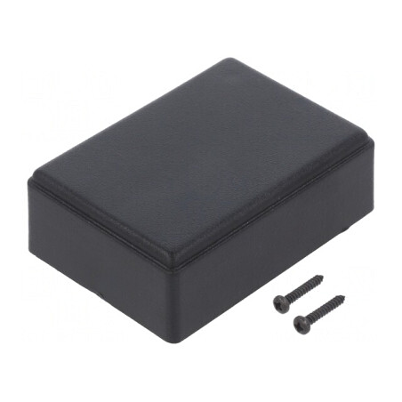 Carcasă Universală ABS Neagră 48.5x68x25mm | Electronic-mag.ro | Componente Electronice