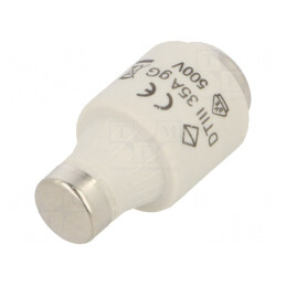 Siguranță gG Întârziere 35A 500VAC DIII | Electronic-mag.ro | Componente Electronice