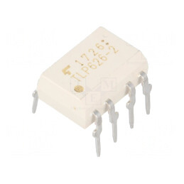 Optocuplor; THT; Ch: 2; OUT: tranzistori; Uizol: 5kV; Uce: 55V; DIP8