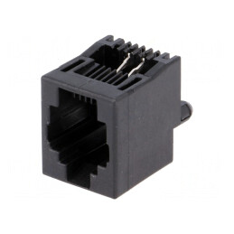 Soclu RJ14 6p4c THT 16,51mm | Electronic-mag.ro | Componente Electronice