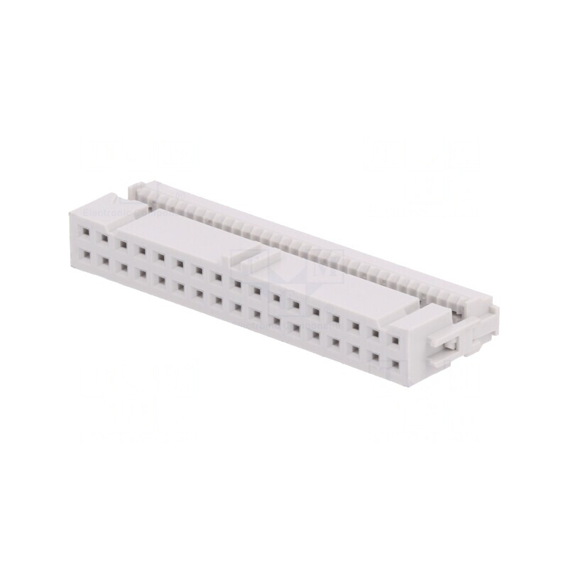 Mufă IDC Mamă 34 PIN Aurit Fără Presare 1,27mm | Electronic-mag.ro | Componente Electronice