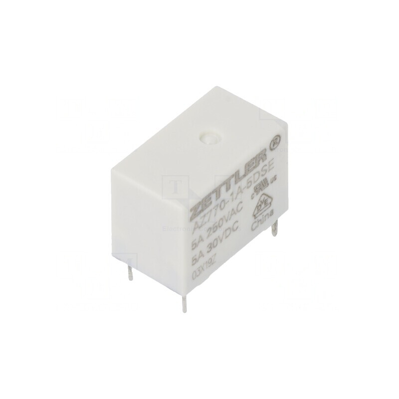 Releu Electromagnetic SPST-NO 5VDC 5A PCB | Electronic-mag.ro | Componente Electronice