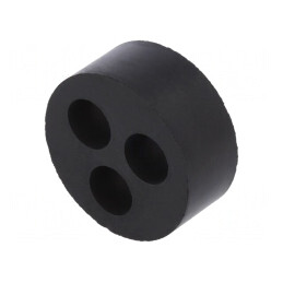 Insert Presetupă 10mm M40 IP54 Cauciuc NBR 3 Orificii | Electronic-mag.ro | Componente Electronice