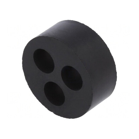 Insert Presetupă 10mm M40 IP54 Cauciuc NBR 3 Orificii | Electronic-mag.ro | Componente Electronice