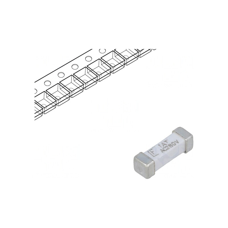 Siguranță Întârziere 1A 280V SMD Ceramică