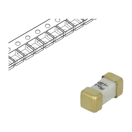 Siguranță Întârziată 2A 125V SMD | Electronic-mag.ro | Componente Electronice