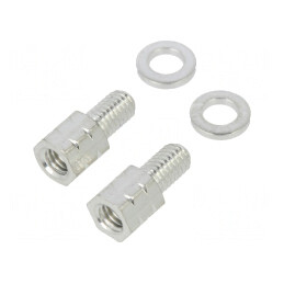 Set şuruburi M3 cu şaibă pentru D-Sub | Electronic-mag.ro | Componente Electronice