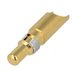Pin Tată Aurit Lipire pe Cabluri 10AWG-8AWG 40A | Electronic-mag.ro | Componente Electronice