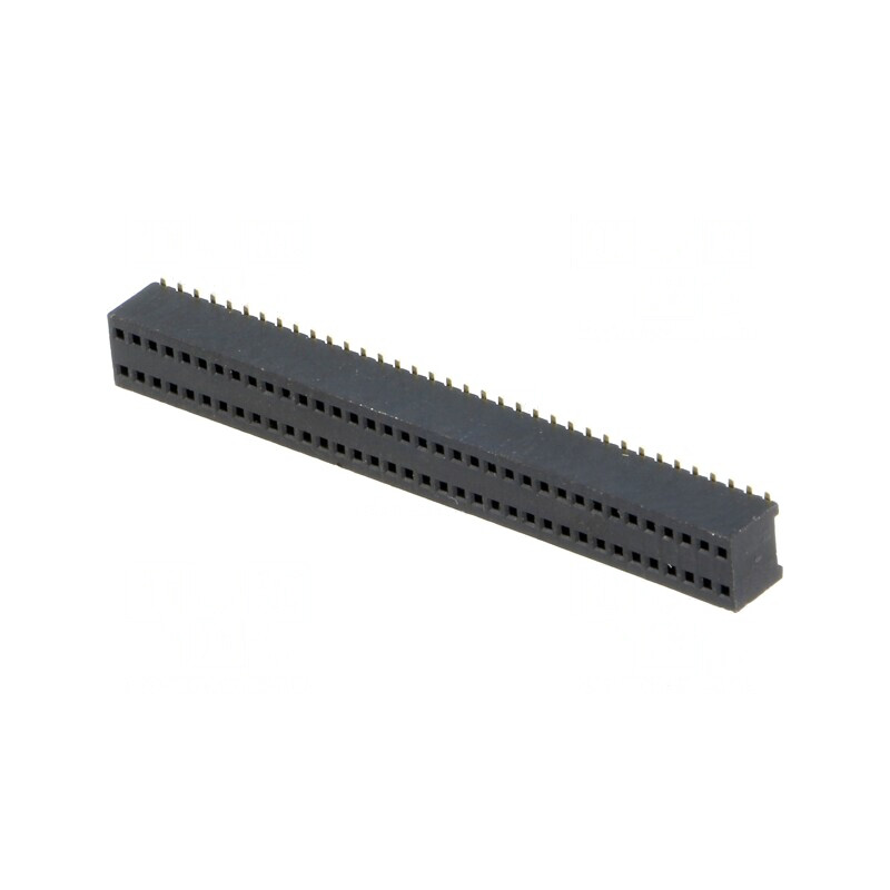 Soclu pini mamă 72 drept 1,27mm SMT 2x36 | Electronic-mag.ro | Componente Electronice