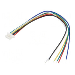Cablu JST SH 120mm 6-Pin 28AWG | Electronic-mag.ro | Componente Electronice
