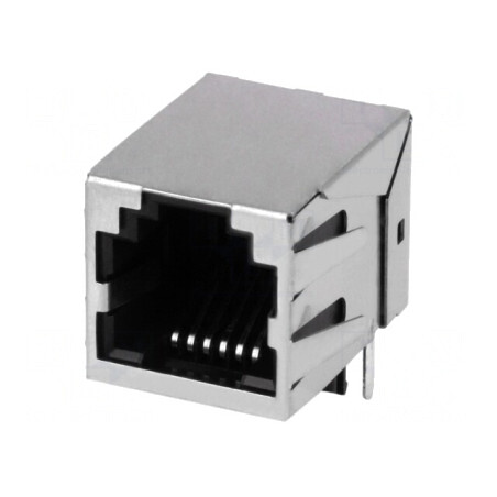 Soclu Telefonic RJ11 Aurit | Electronic-mag.ro | Componente Electronice