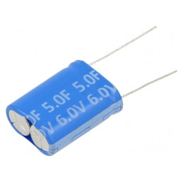 Supercondensator THT 5F 6V 21x26x10mm | Electronic-mag.ro | Componente Electronice
