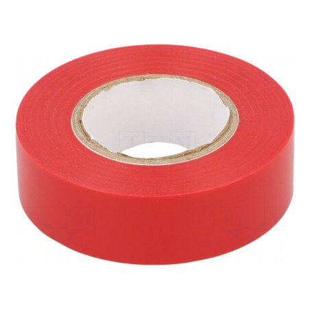 Bandă electroizolantă roșie 19mm x 20m | Electronic-mag.ro | Componente Electronice