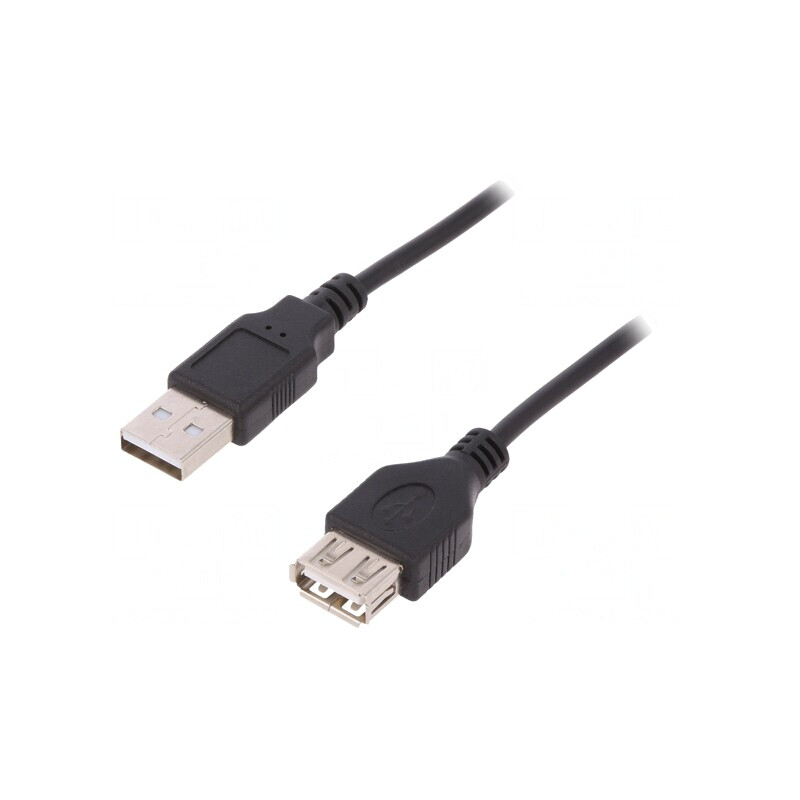 Cablu USB 2.0 A-A 3m Negru | Electronic-mag.ro | Componente Electronice Cablu USB 2.0 A-A 3m Negru | Electronic-mag.ro | Componente Electronice