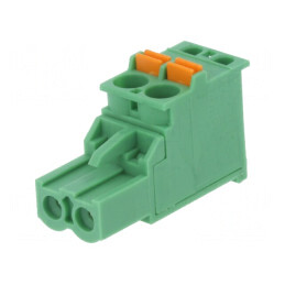 Regletă de Conexiuni 5mm 2 Piste 90° | Electronic-mag.ro | Componente Electronice