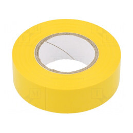 Bandă Electroizolantă Galbenă 19mm x 20m | Electronic-mag.ro | Componente Electronice
