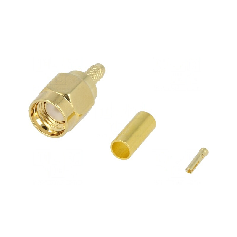 Mufă RP-SMA Mamă RG174 Crimpată | Electronic-mag.ro | Componente Electronice