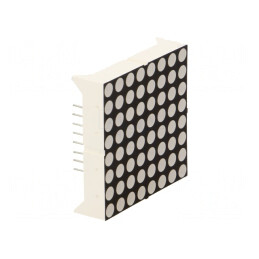 Afișaj LED Matrice 8x8 Roșu 37,9x37,9x10,2mm | Electronic-mag.ro | Componente Electronice