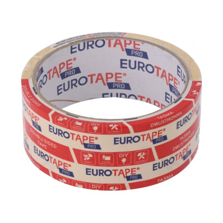 Bandă dublă adezivă 38mm x 10m acrilică | Electronic-mag.ro | Componente Electronice