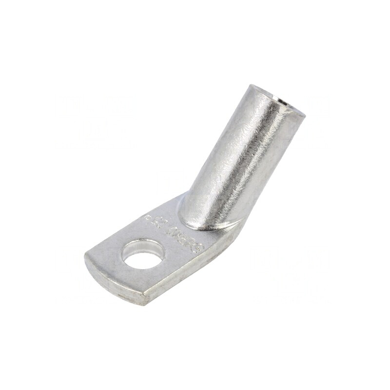 Vârf Inelar Tubular M6 25mm2 Crimpat 45° | Electronic-mag.ro | Componente Electronice