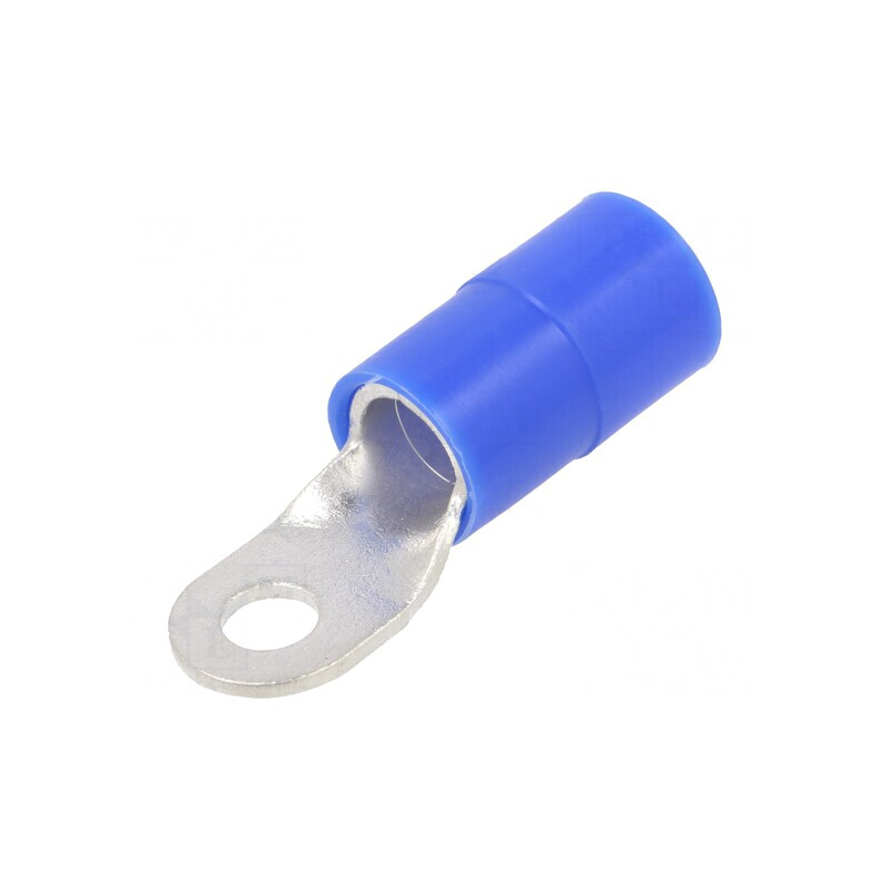 Vârf Inelar M8 8.5mm 50mm2 Crimpat Cupru Izolat | Electronic-mag.ro | Componente Electronice